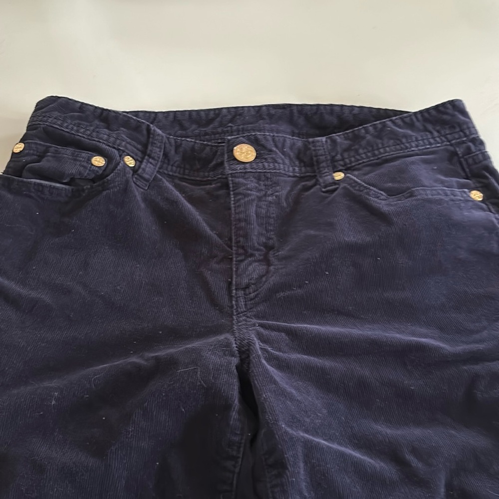 Tory Burch boot cut corduroy pants